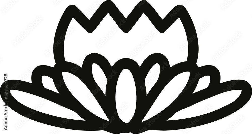 lotus flower icon lotus flower icon