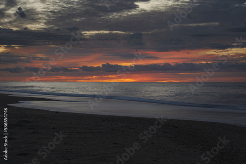 Amanecer en la playa