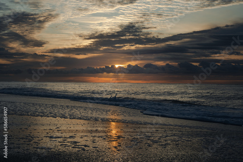 Amanecer en la playa