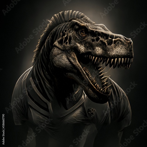 tyrannosaurus rex dinosaur © red