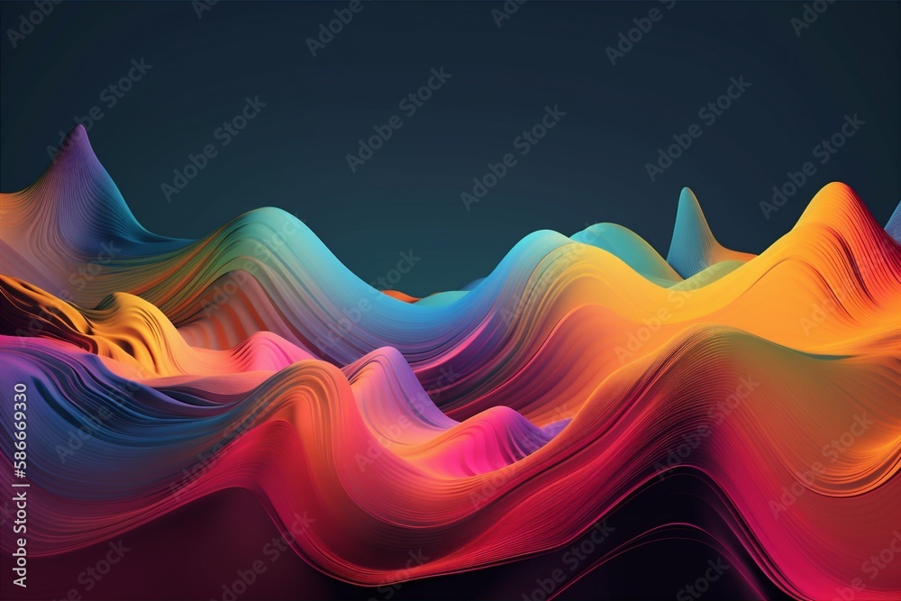 background modern curve geometric futuristic abstract line pattern cyberspace liquid generative ai backdrop wavy. Generative AI. background modern curve geometric futuristic abstract line pattern cyberspace liquid generative ai backdrop wavy. Generative AI.