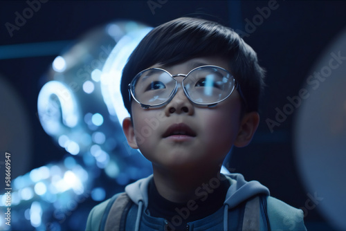 Exploring the Future: Kids and Artificial Intelligence Working Together Generative Ai digital art and artificial intelligence artwork