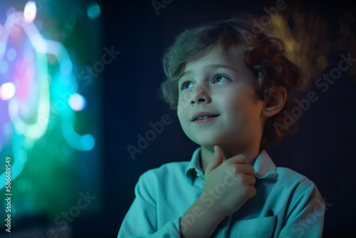 Exploring the Future: Kids and Artificial Intelligence Working Together Generative Ai digital art and artificial intelligence artwork