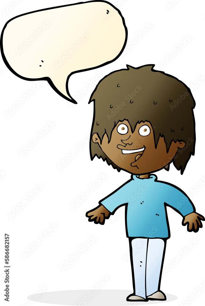 cartoon excited man with speech bubble cartoon excited man with speech bubble