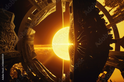 Pandorum, explorer, planet, science fiction, exploration, Generative Ai