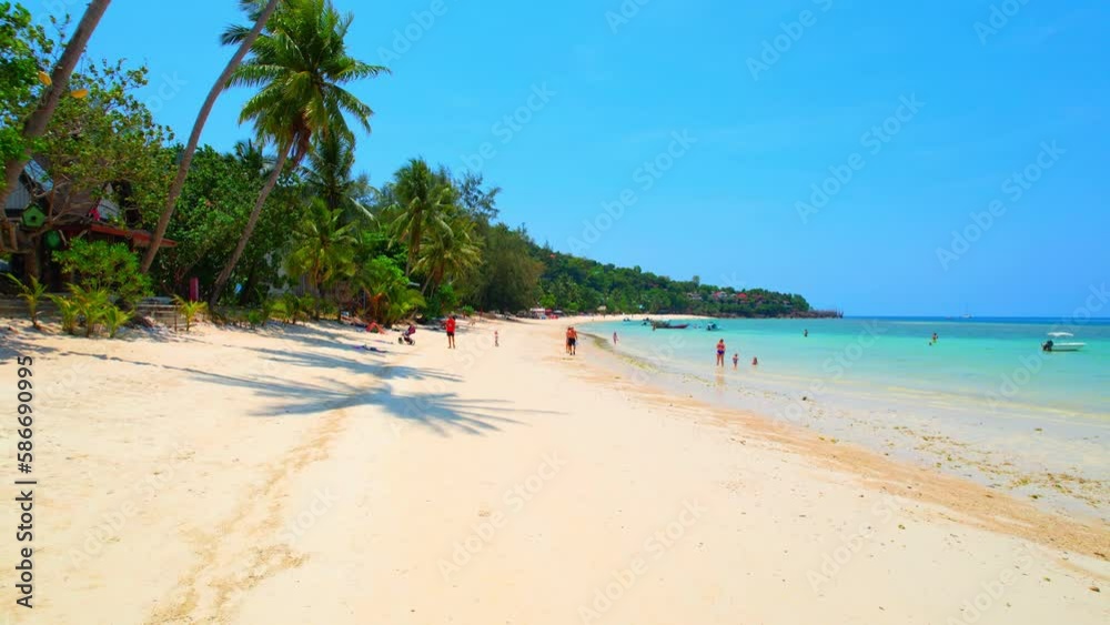 Stroll along the soft, white sand, swaying coconut trees with the warm sun on your face and a gentle breeze blowing through your hair. The crystal clear waters gently lap at the shore. Thailand.
Stroll along the soft, white sand, swaying coconut trees with the warm sun on your face and a gentle breeze blowing through your hair. The crystal clear waters gently lap at the shore. Thailand.