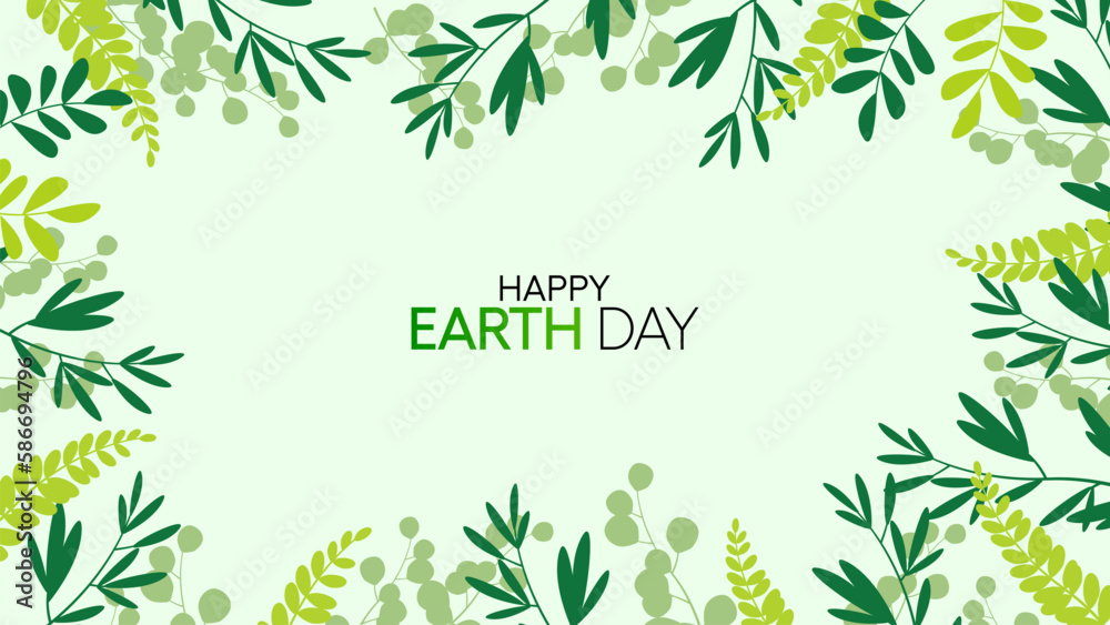 Earth Day. International Mother Earth Day. Environmental problems and environmental protection. Vector illustration. Caring for Nature. Ecology concept.