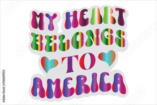 my heart belongs to america