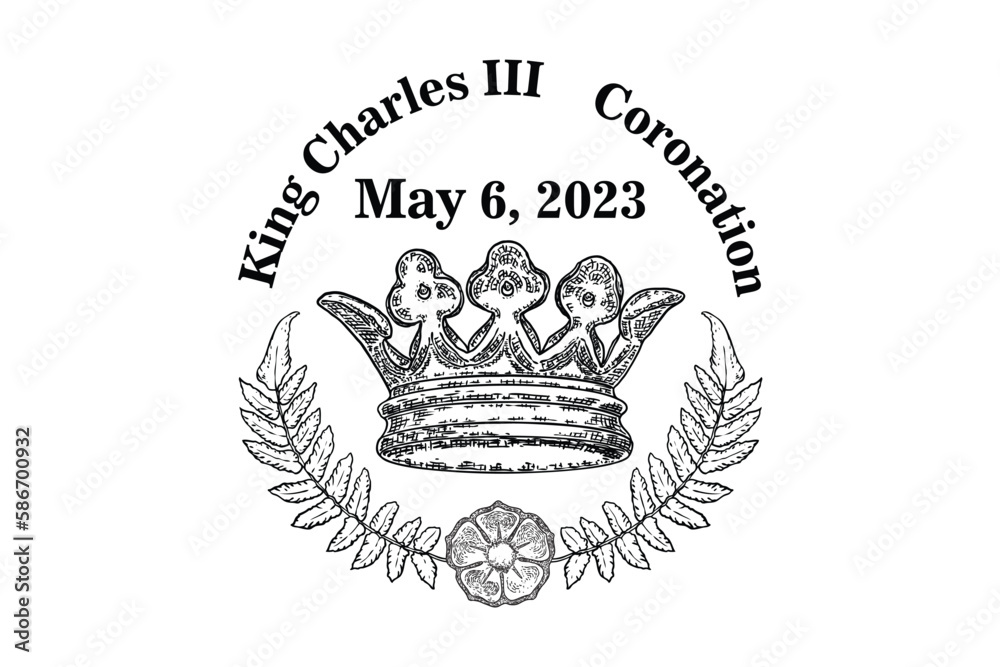 English King Charles III Coronation. Prince Charles of Wales becomes ...