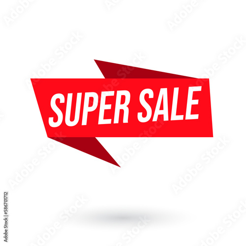 Free Download Super sale pricing tag badge design isolated vector  - GFXLoad