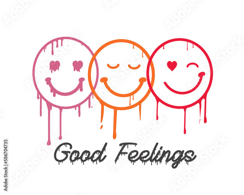 positive quote hand drawn design vector