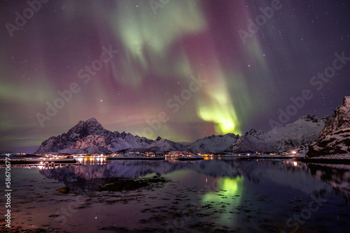 Northern Lights at Svolvaer © DK Photography