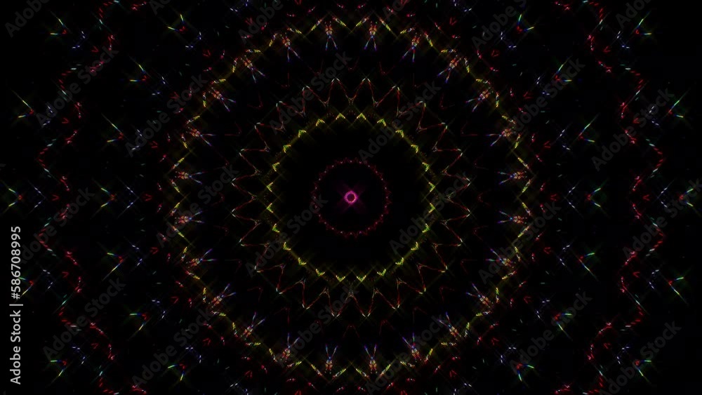 Abstract background moving stripes and flashing with shining light dots. Animation with circles Abstract background moving stripes and flashing with shining light dots. Animation with circles