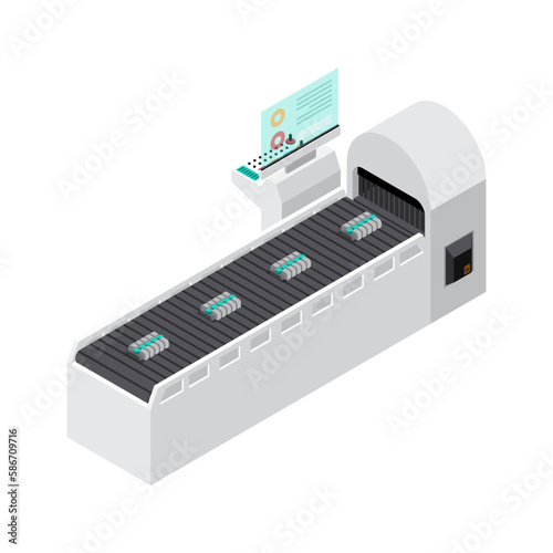 Isometric Industrial Robots