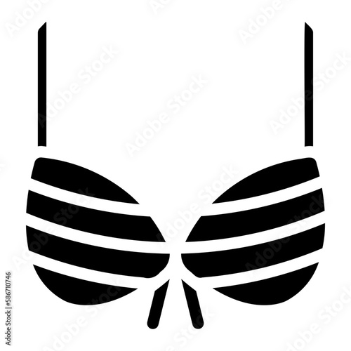 bra glyph icon