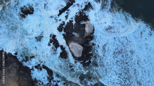 MORROS PICHILEMU, CHILE AERIAL FILM  photo