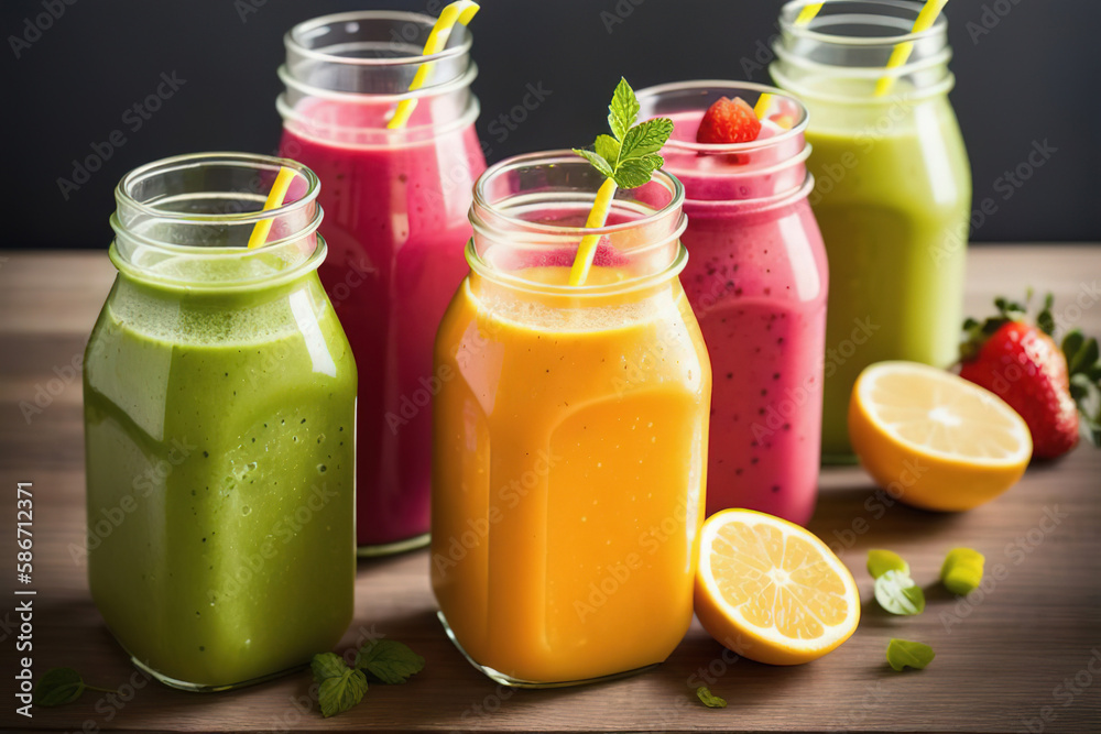 Healthy wholesome food from green fruits and vegetables in assortment. Green fresh vegan ingredients, antioxidants. Generative AI. Healthy wholesome food from green fruits and vegetables in assortment. Green fresh vegan ingredients, antioxidants. Generative AI.