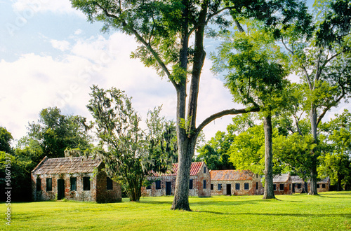 Schilderij op canvas Boone Hall plantation in Mount Pleasant, South Carolina, USA