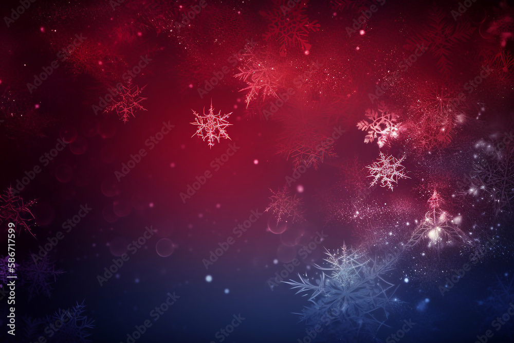 Beautiful New Year and Christmas background. AI Generated Beautiful New Year and Christmas background. AI Generated