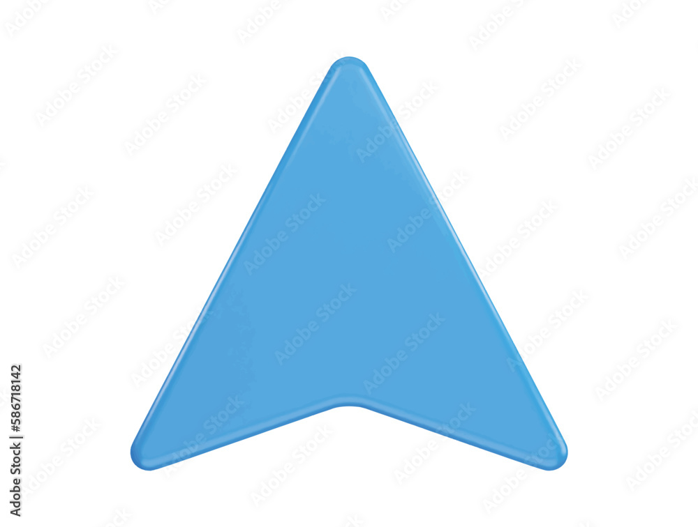 up arrow icon with 3d vector icon illustration transparent element up arrow icon with 3d vector icon illustration transparent element