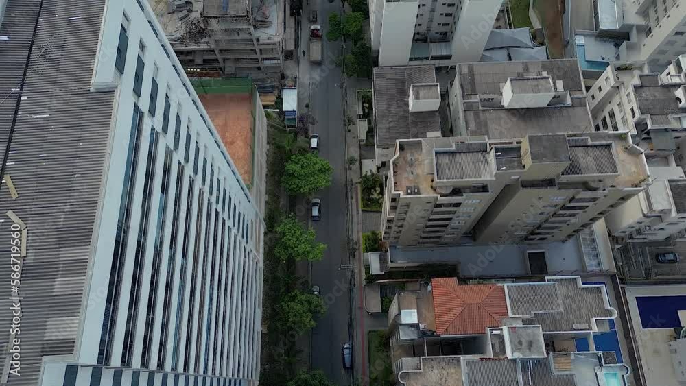 aerial viw of a street aerial viw of a street