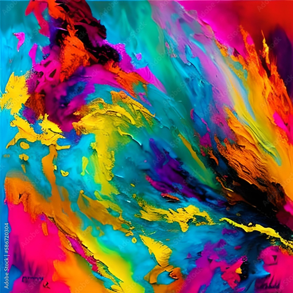 Colorful art - Generative AI