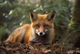Fox - Worldwide - A group of mammal species known for their intelligence and adaptable behavior. They are threatened by habitat loss and hunting (Generative AI)