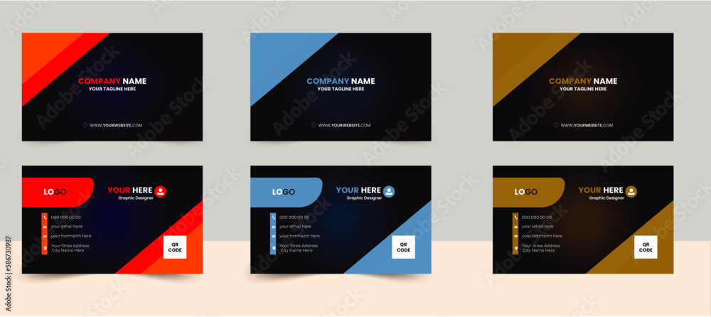  Luxury New design 2023 business card template,
Adobe Illustrator Professional modern business card design in Visiting Card Models Vector Art, Icons, Try our Business Card Best Name Card Design Templa