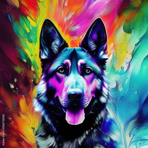 portrait of a dog