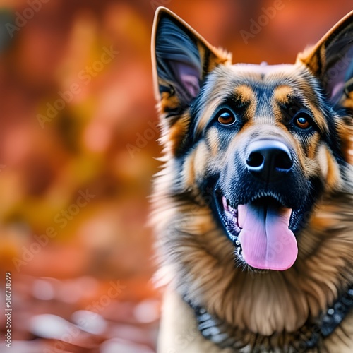German Shepherd background 