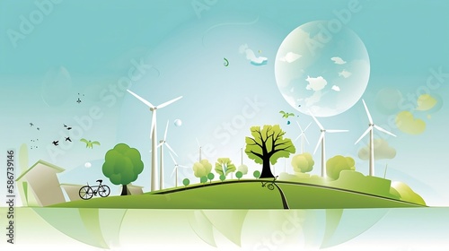 Green City: Empowering Sustainable Development through Renewable Energy and Green Business photo