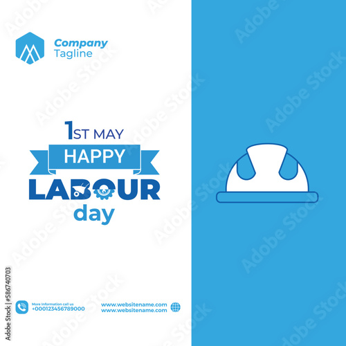 international workers day poster template