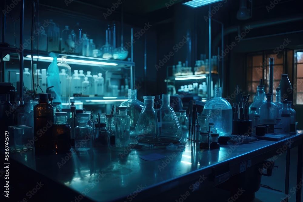 In a Secure High Level Laboratory Scientists in a Coverall Conducting a Research Generative AI
In a Secure High Level Laboratory Scientists in a Coverall Conducting a Research Generative AI