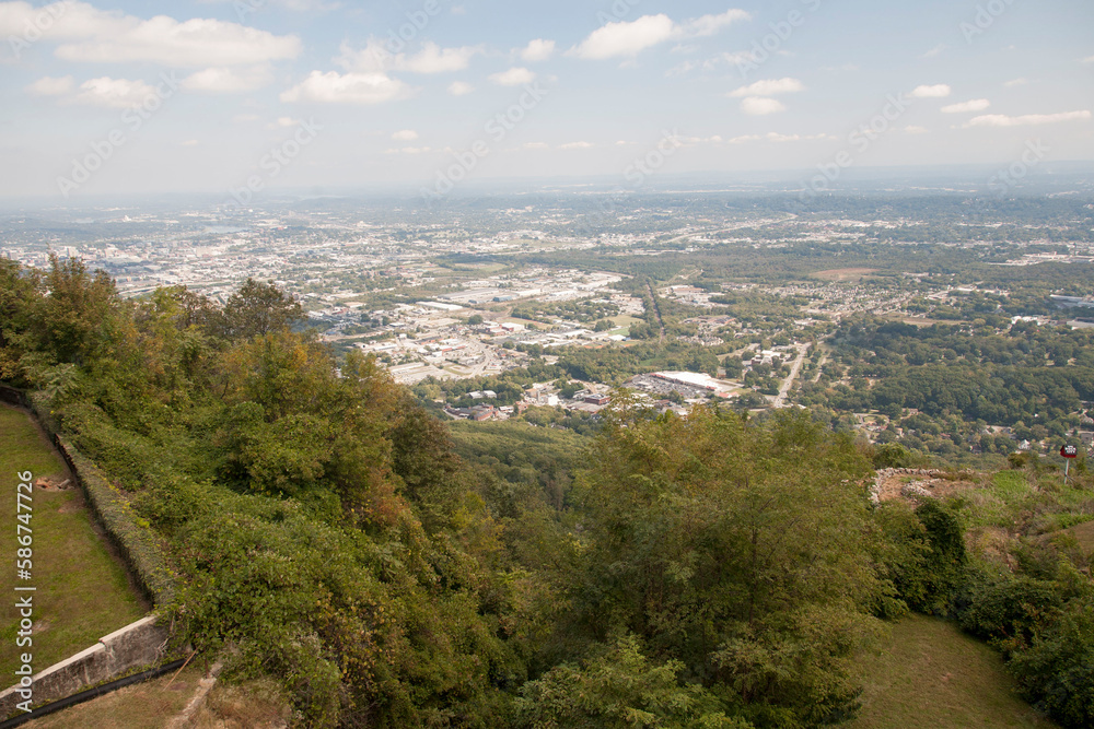 Fototapeta premium View From Lookout Mountain Chattanooga Tennessee