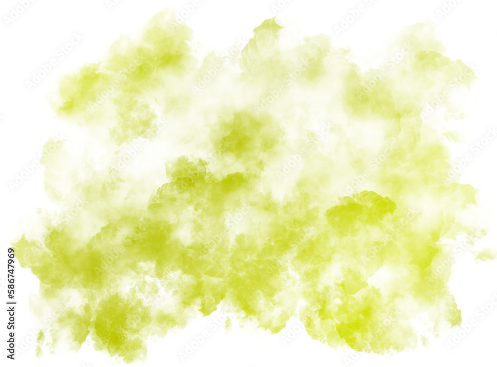 Green Gradient Smoke Abstract Shape Green Gradient Smoke Abstract Shape