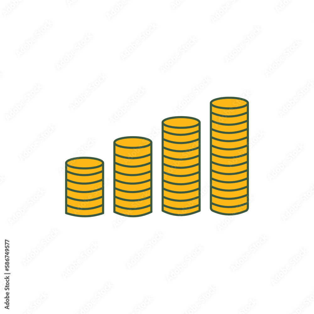 stack of coins
