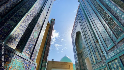 Shahi zinda necropolis, Samarkand, Uzbekistan