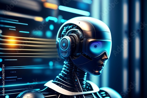 cyborg, technology, robotic, AI