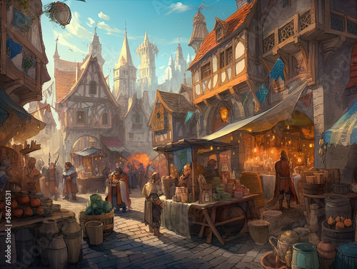 Magical City Street Market