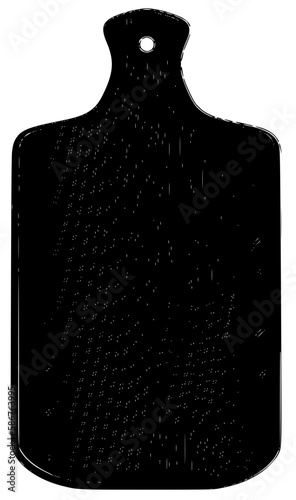 chopping board silhouette