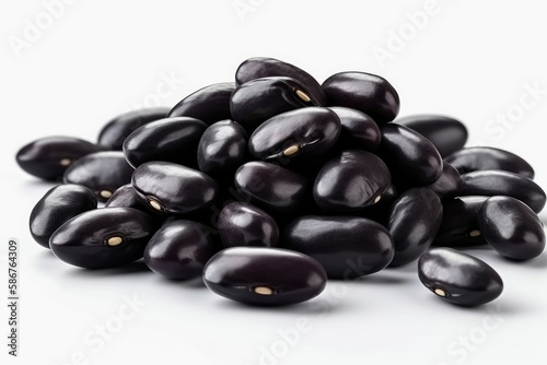 black olives isolated on white background