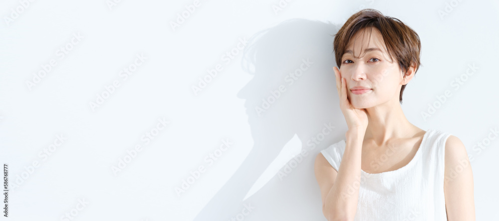 スキンケア　UVケア　女性