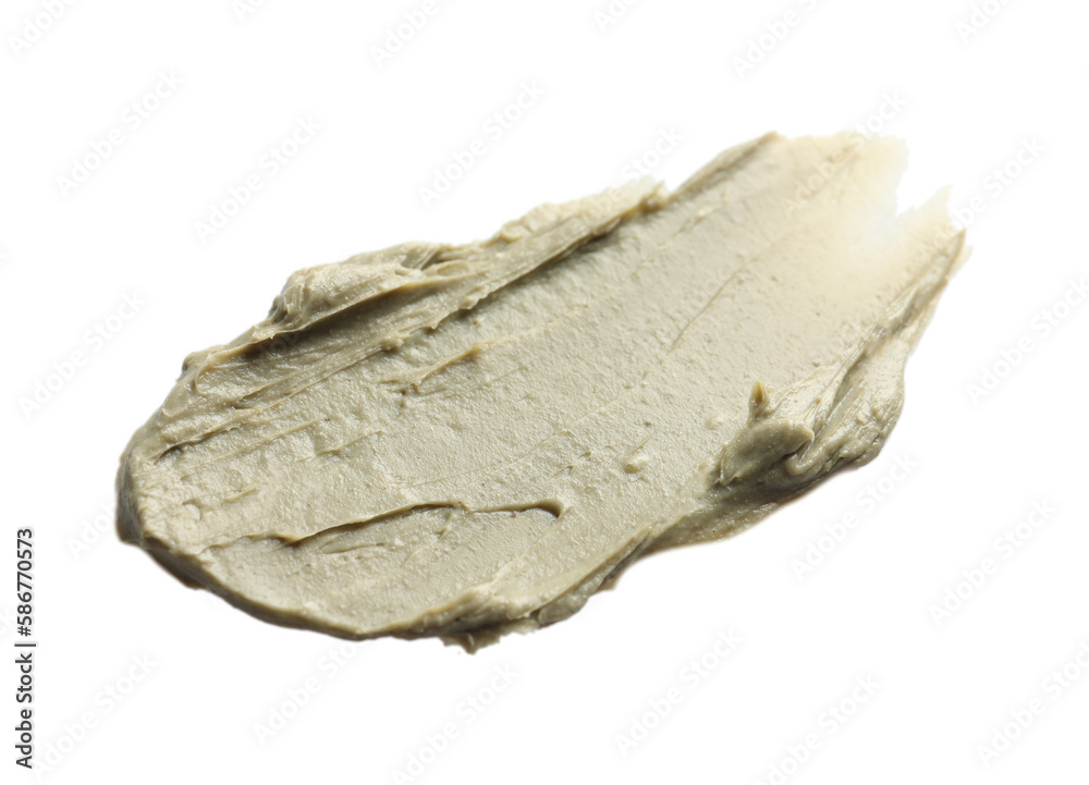 Sample of facial mask isolated on white Sample of facial mask isolated on white