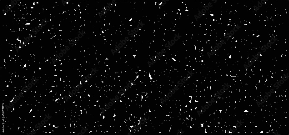 
Grainy abstract texture on a black background. Snow texture. Design element.
Falling snowflakes on night sky background,Bokeh of white snow on a black background.	