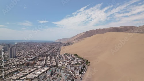 Cerro dragon hill drone iquique  photo