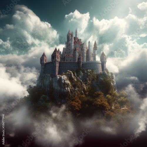 Castle in the Clouds  AI
