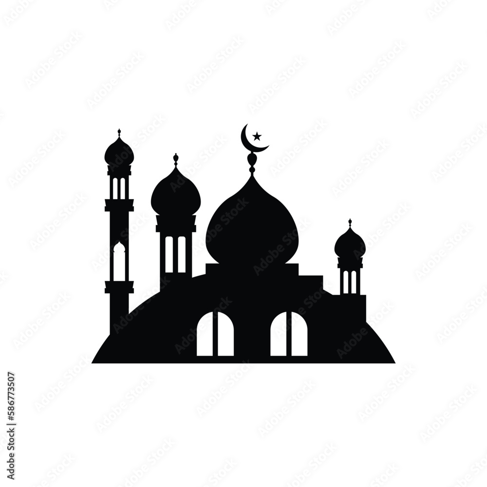Mosque icon vector illustration design