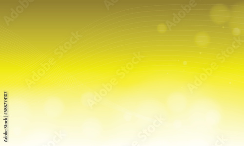 Yellow abstract background with line wave style design