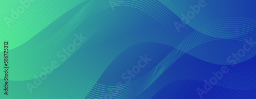 Abstract Gradient green blue liquid background. Modern background design. Dynamic Waves. Fluid shapes composition. Fit for website  banners  brochure  posters