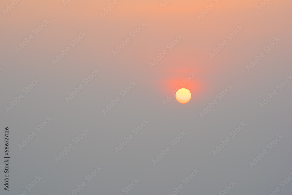 Beautiful sunset in the evening, Nature background. Beautiful sunset in the evening, Nature background.